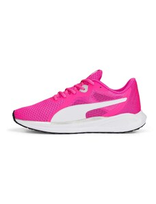 Scarpe da running rosa da donna con logo laterale Puma Twitch Runner Fresh