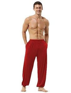 Freebily Harem Pants Donna Invernali Pantaloni Aladino Colorati con  Paillettes Costume Danza del Ventre Abito da Ballo Moderno Jazz Latino  Tribale Araba Belly Dance Rosso XXL/3XL 