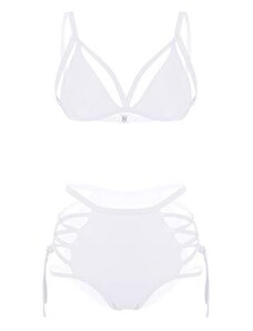 Riou Costume da Bagno Intero Donna Contenitivo Bikini Sexy Hot Costumi da  Mare Donna Costume da Bagno Bikini Set Bikini Donna Vita Alta Monokini in  Due Pezzi Stampa Floreale Beachwear Regalo 