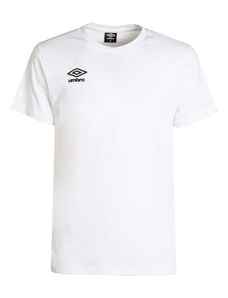 Umbro T-shirt Uomo Girocollo In Cotone Manica Corta Bianco Taglia L