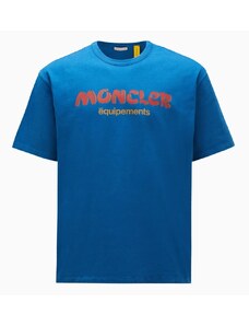Moncler X Salehe Bembury T-shirt logata blu