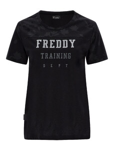 Freddy T-shirt comfort fit con maniche e spalle stampa floreale