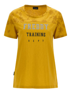 Freddy T-shirt comfort fit con maniche e spalle stampa floreale