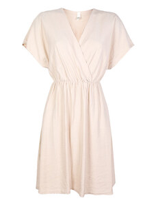 Vestito Lungo Donna Estivo Con Scollo A V - Manica Corta, Linea Ad A, Spacco, Elegante E Casual - Foto 3