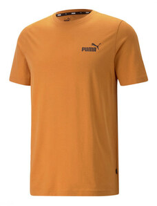 Puma Ess Small Logo Tee T-shirt Uomo Manica Corta Giallo Taglia L
