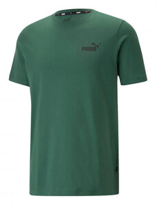 Puma Ess Small Logo Tee T-shirt Uomo Manica Corta Verde Taglia L