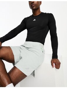 adidas performance adidas Training - Tech-Fit - Maglietta a maniche lunghe nera-Nero