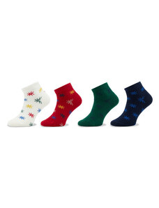 Set di 4 paia di calzini corti da bambini United Colors Of Benetton