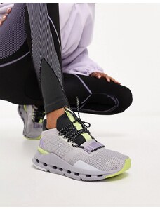 On Running ON - Cloudnova - Sneakers lilla e bianche-Multicolore