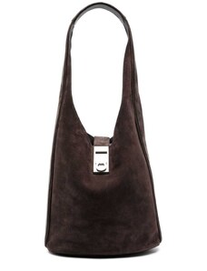 Borsa tote Gancini Baguette Marrone