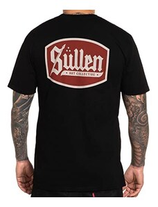 Sullen Men's Jugas Creativos Premium Jet Black Short Sleeve T