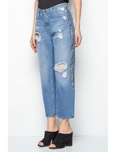 Revise Blue Vibes Jeans bande laterali