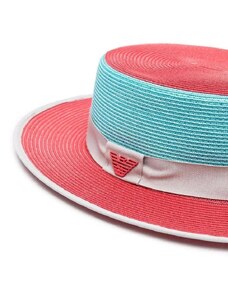 Cappello parasole di paglia naturale rosa donna elegante tesa larga fiocco  pieghe flessibile e pieghevole per l'estate donna cappelli Malu Shoes