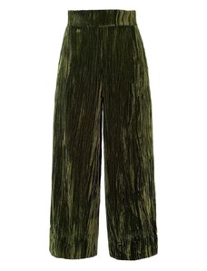 Tricot Chic Pantalone cropped in velluto