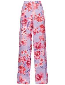 Pinko Pantaloni ampi stampa fiori