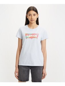 Levi's T-Shirt The Perfect Tee Artic Ice Blue Donna