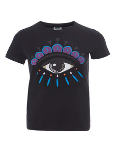 T-Shirt Kenzo con Stampa Occhio multicolor S Nero 2000000011677