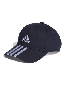 Cappellino da baseball blu adidas 3-stripes Cotton Twill