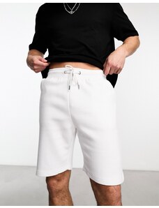 Don't Think Twice DTT - Pantaloncini in jersey bianco