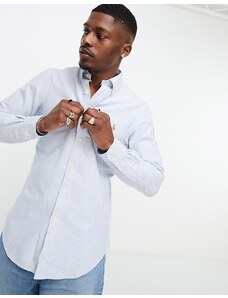 Polo Ralph Lauren - Camicia Oxford slim fit a righe blu e bianche con logo a icona