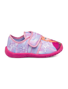 Disney Pantofole lilla da bambina con dettagli glitterati e stampa Frozen