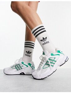 Adidas Originals - Response CL - Sneakers bianche e verdi-Bianco