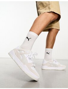 Puma - Slipstream - Sneakers bianche e color cuoio-Bianco