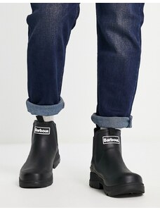 Barbour - Nimbus - Stivali da pioggia alla caviglia neri-Nero