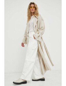 By Malene Birger trench in misto lino Alanise