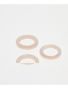 invisibobble - Confezione da 3 elastici per capelli a spirale - Pink Monocle-Rosa