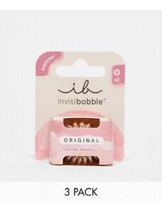 invisibobble - Original - 3 elastici a spirale per capelli - Bronze Me Pretty-Brown