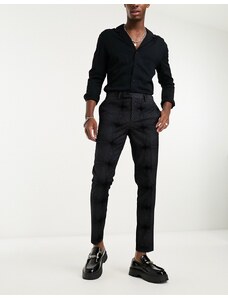 Twisted Tailor - Carter Star - Pantaloni da abito neri-Nero