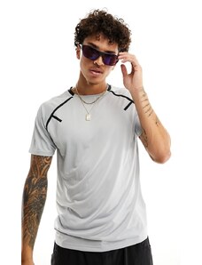 New Balance - Tenacity Football - T-shirt da allenamento grigio chiaro