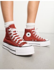 Converse - Chuck Taylor All Star Lift - Sneakers rosso scuro