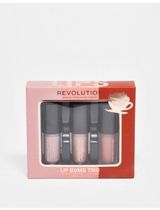 Revolution - Mini Lip Bomb - Set-Rosa