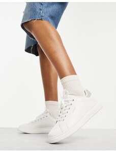 Levi's - Ellis - Sneakers in pelle con logo bianche-Bianco