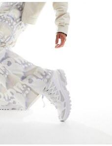 Salomon ACS+ - Sneakers unisex bianche e argento-Bianco