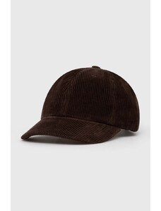 Norse Projects cappello con visiera in velluto a coste Wide Wale CoWale Corduroy Sports Cap N80-0131-2022 N80.0131.2022