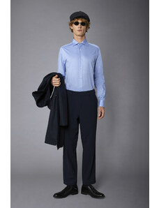 Doppelganger Pantalone chino uomo tessuto in nylon elasticizzato comfort fit