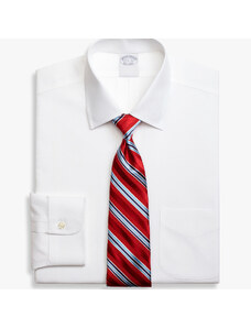 Brooks Brothers Camicia bianca slim fit non-iron in cotone elasticizzato con collo Ainsley - male Camicie eleganti Bianco 15