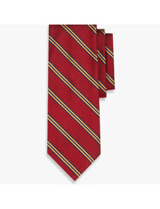 Brooks Brothers Cravatta regimental in seta rossa - male Cravatte e Pochette da taschino Rosso REGULAR