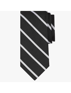 Brooks Brothers Cravatta regimental in seta nera - male Cravatte e Pochette da taschino Nero REGULAR