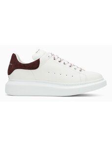 Alexander McQueen Sneaker Oversize bianca/bordeaux