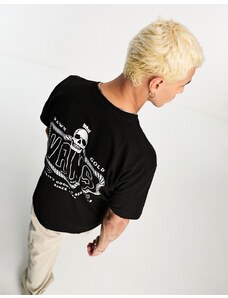 Vans - Pawn Shop - T-shirt nera con stampa sul retro-Nero