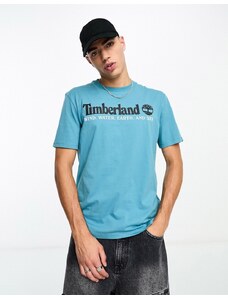 Timberland - YC Archive - T-shirt blu con logo