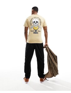 Vans - Lift 'Em High - T-shirt a maniche corte color talpa-Neutro