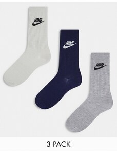 Nike - Everyday Essential - Confezione da 3 paia di calzini multicolore