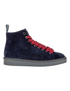 PANCHIC P01 ANKLE BOOT SPACE BLUE- BIKING RED
