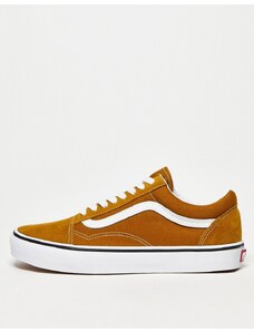 Vans - Old Skool - Sneakers marrone dorato-Brown