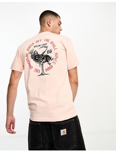 Vans - Speakeasy - T-shirt a maniche corte color pesca-Arancione